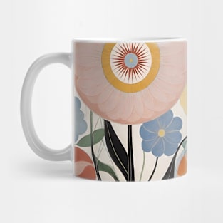 Hilma's Floral Whimsy: Abstract Blooms Inspired by Klint Mug